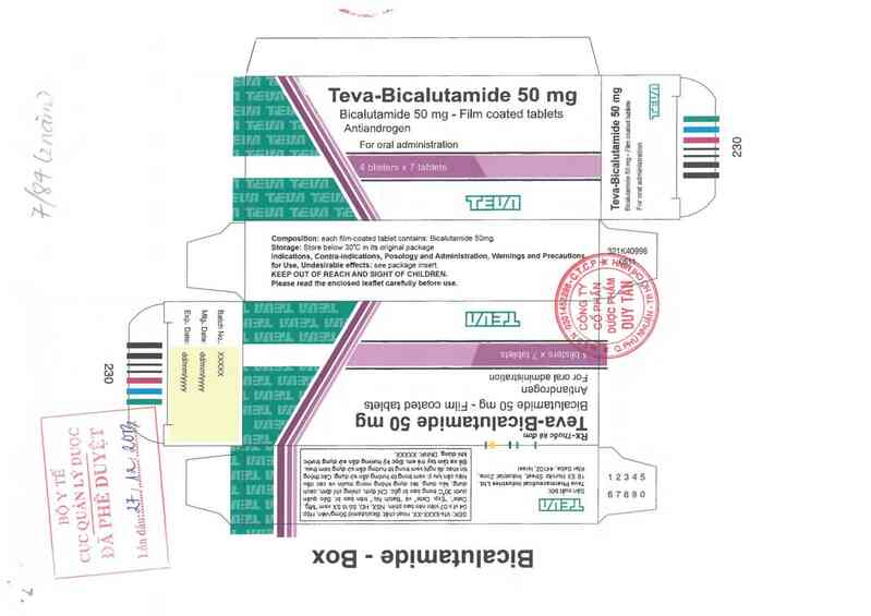 thông tin, cách dùng, giá thuốc Teva-Bicalumide 50mg - ảnh 0