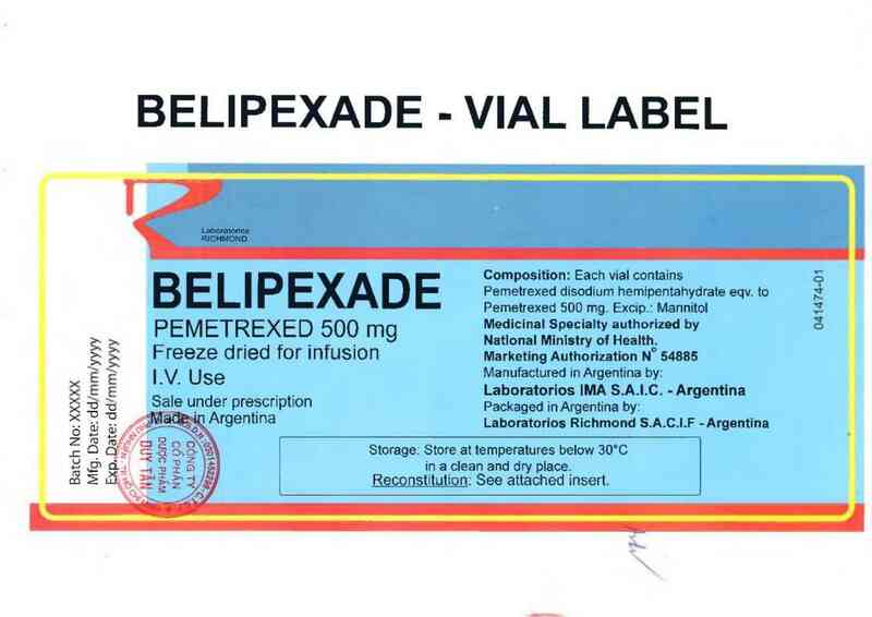 thông tin, cách dùng, giá thuốc Belipexade (Cơ sở đóng gói: Laboratorios Richmond S.A.C.I.F., đ/c: Elcano 4938, of the City of Buenos Aires, Argentina) - ảnh 1