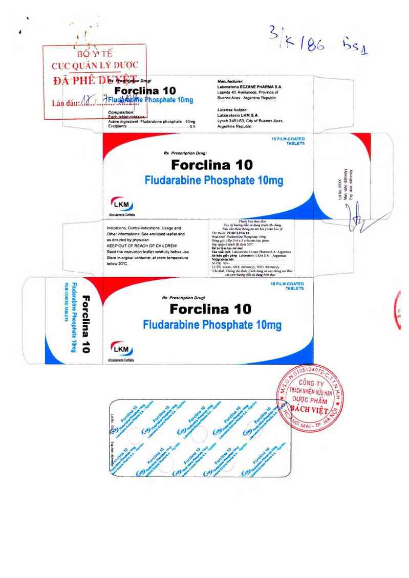 thông tin, cách dùng, giá thuốc Forclina 10 - ảnh 0