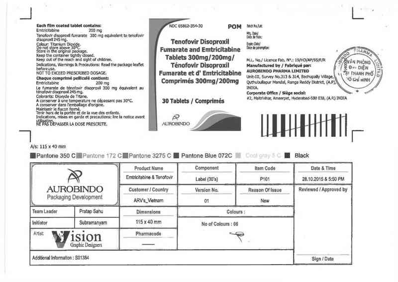 thông tin, cách dùng, giá thuốc Tenofovir Disoproxil Fumarate and Emtricitabine Tablets 300mg/200mg - ảnh 1