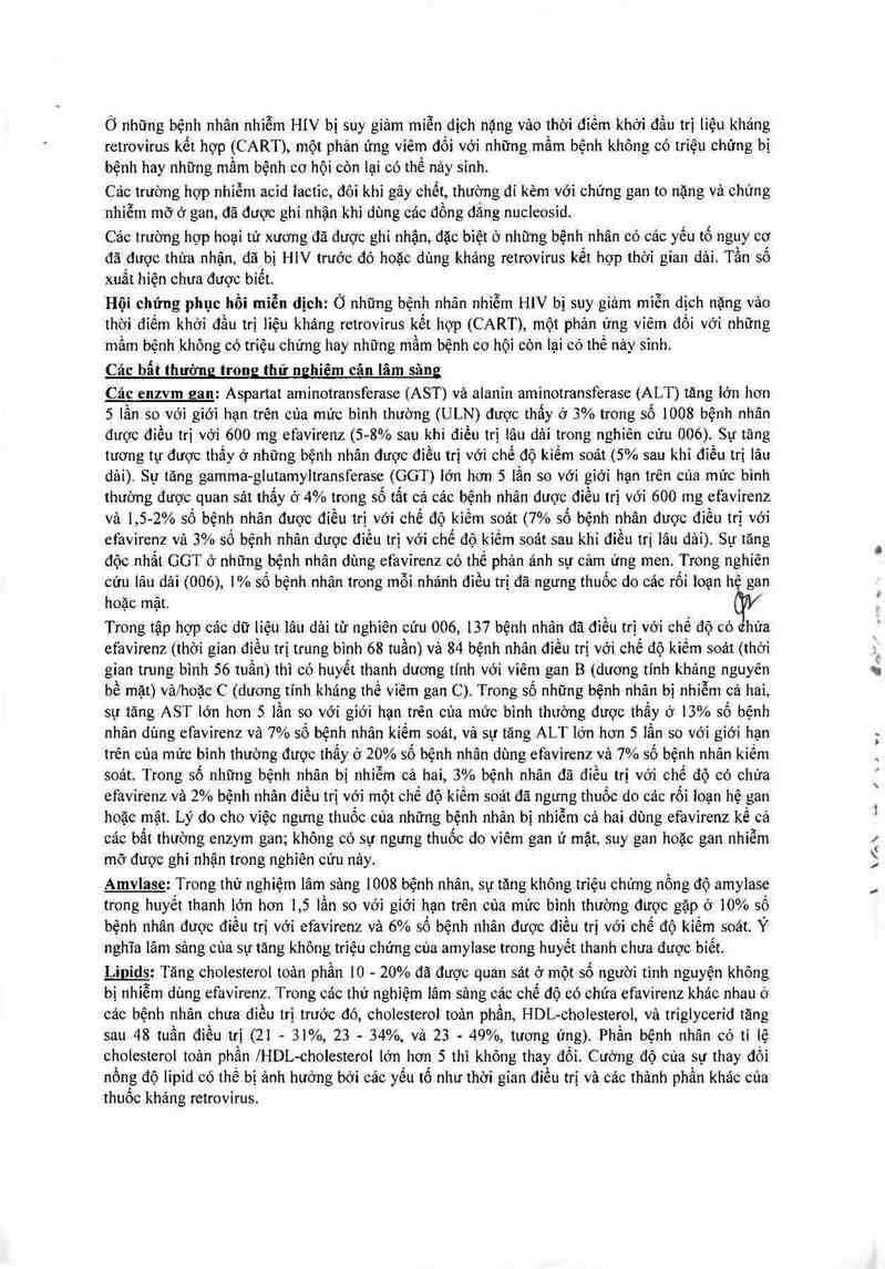 thông tin, cách dùng, giá thuốc Tenofovir Disoproxil Fumarate, Lamivudine and Efavirenz Tablets 300mg/300mg/600mg - ảnh 17