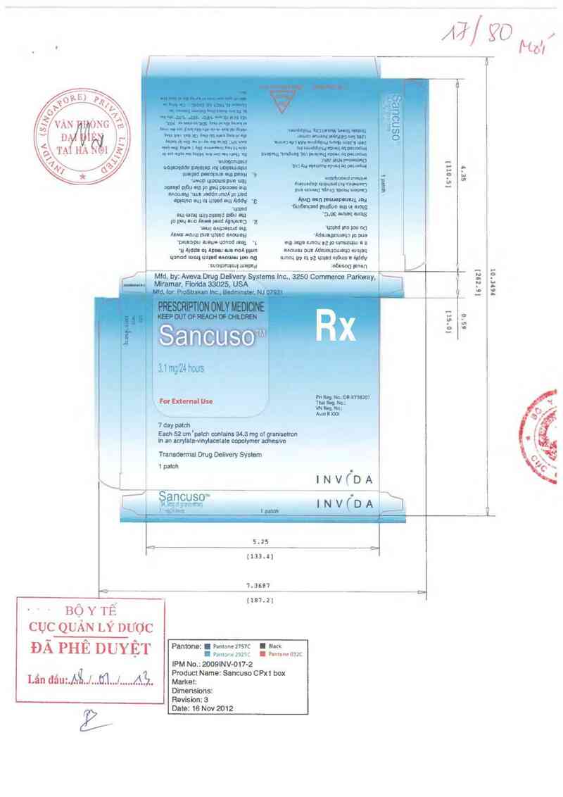 thông tin, cách dùng, giá thuốc Sancuso - ảnh 0