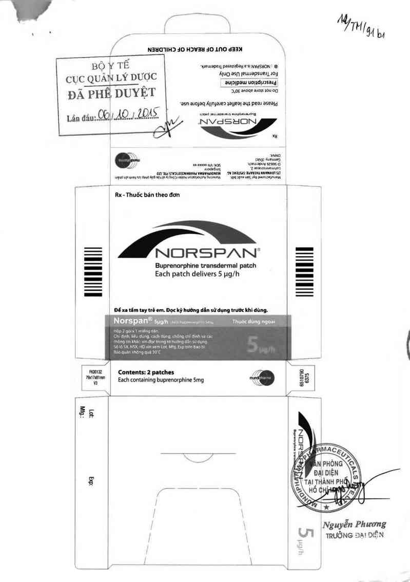 thông tin, cách dùng, giá thuốc Norspan 5 µg/h - ảnh 0