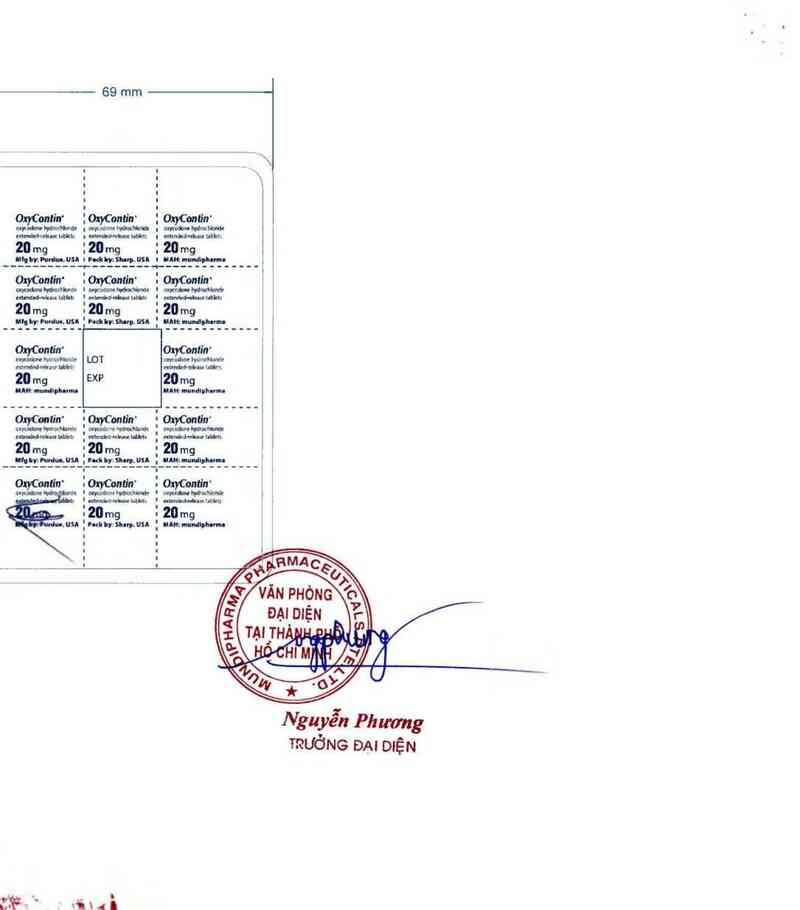 thông tin, cách dùng, giá thuốc OxyContin 20mg - ảnh 3