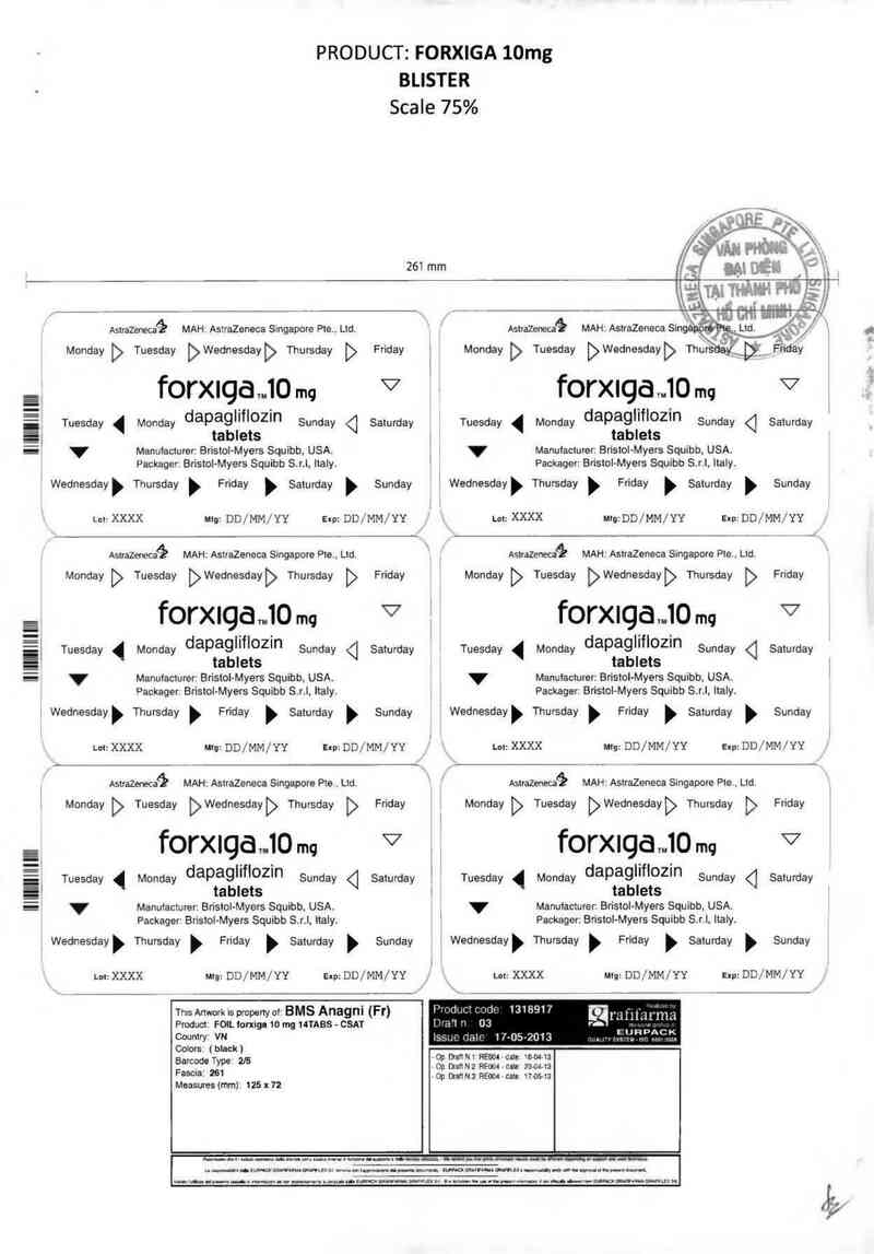 thông tin, cách dùng, giá thuốc Forxiga (Đóng gói bởi: Bristol-Myers Squibb S.r.l, Đ/c: Contrada Fontana del Ceraso, 03012 Anagni, Italy) - ảnh 1